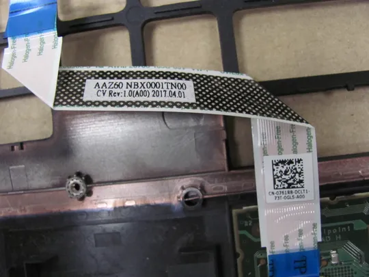 593-10  Кришка панель палмрест тачпад 0Y4WD7 AP1DL000632 для Dell Latitude E7470   оригінал Характеристики