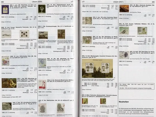 2022 - Michel - Почтовые марки - Балтика и Финляндия - *.pdf Продаж