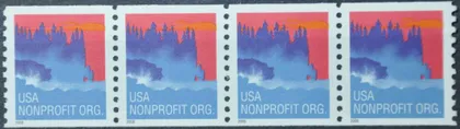 фото, США Scott # 4348 MNH Стандарт 2008 Сцепка