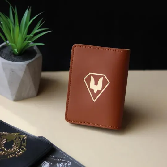 Обкладинка "Військовий квиток ССО" коричневий з позолотою. Продаж