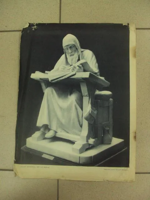 Купити литографии скульптура нестор летописец, царь иван грозный, петр 1, ермак  №8344