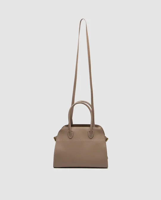 Сумка The Row Soft Margaux 26 Bag in Leather Brown Capucines  99721 З аукціону