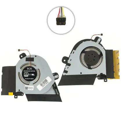 фото, Оригінальний вентилятор для ноутбука ASUS GX502GW (CPU FAN), GX502GV, 12V !!! (13NR01V0T13111)(Кулер)