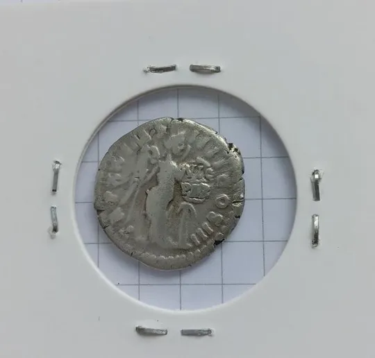Купити монета серебро император Марк Аврелий ,Древний римский денарий Победа в Парфии, TV826