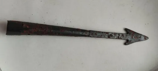 Пилум наконечник древнего копья гарпунного типа, боевое оружие римлян, скифов,kn652 З аукціону