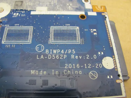 номер0277-31 материнська плата Mainboard Материнка Основна плата Системна плата Плата системи Laptop motherboard мамка  ноутбучна плата i3-6006U SR2UW BIWP4/P5 LA-D562P для LENOVO IdeaPad 110 110-15 110-15ISK оригінал На торгах