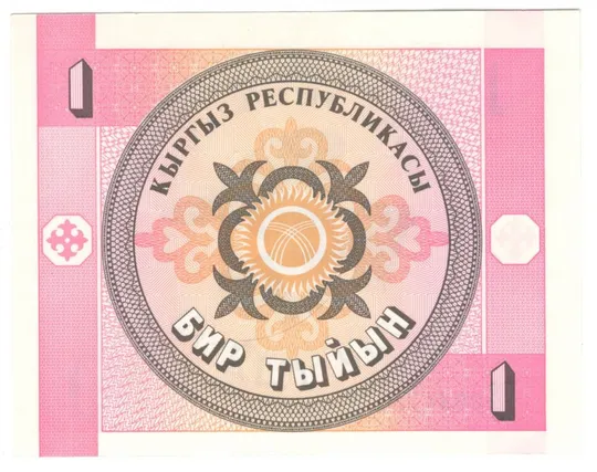 Купити 1 тийин 1993 року UNC Киргизстан