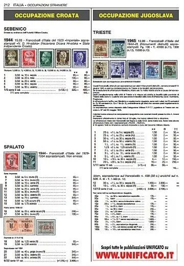 2021 - Каталог марок Италия Ватикан Сан-Марино - Unificato - *.pdf Де купити