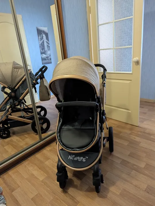 Коляска 2в1 трансформер Ninos Brava З аукціону