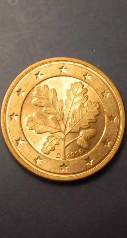 2 євроценти 2016 D Німеччина Ціна