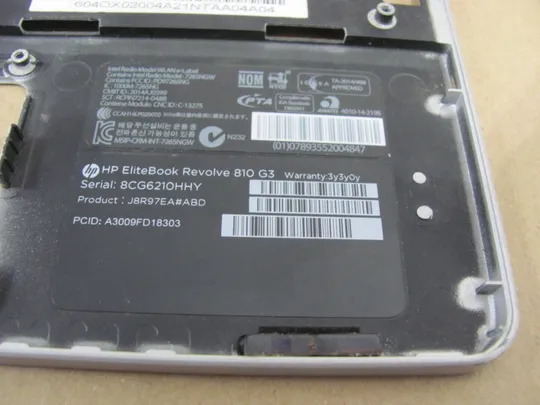 443-5 Кришка панель палмрест   для  HP EliteBook Revolve 810   оригінал Недорого