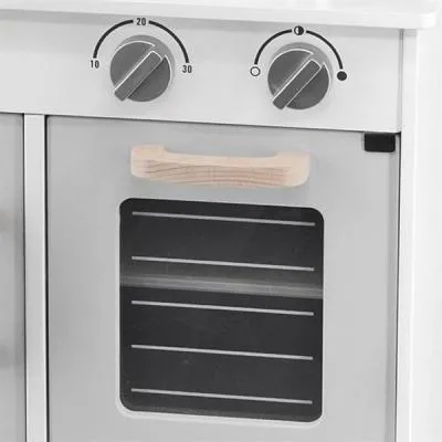 Игровой набор Viga Toys кухня из дерева с аксессуарами PolarB серая (44049) Інтернет-аукціон