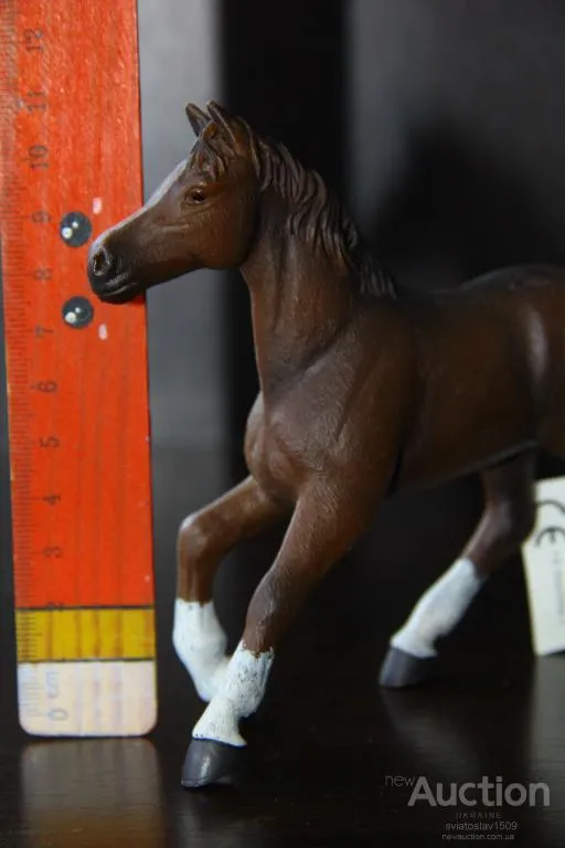 лошадь конь  животные PAPO  Франция 1: 18 Продаж