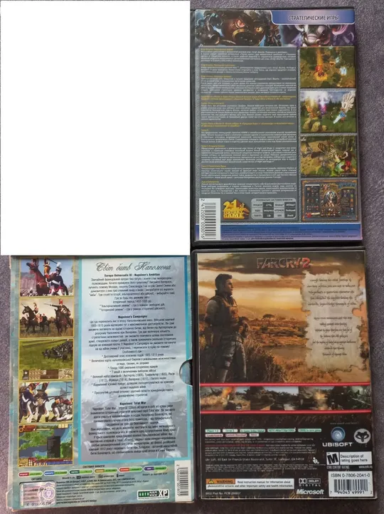 Купити Ігри для ПК Світ битв Наполеона, Farcry 2, King&#039;s Bounty