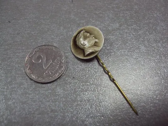 знак михаил калинин круглый игла  №1053 Ціна