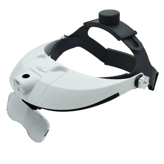 Бінокулярна лупа  з Led підсвічуванням (MG81001-H) З аукціону