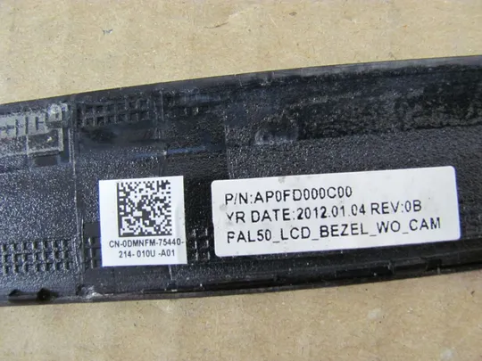 номер0027-20 рамка матриці matrix frame Окантовка дисплея Рамка екрана Корпус рамка матриці  0DMNFM AP0FD000C00 для Dell Latitude E6420 оригінал З аукціону