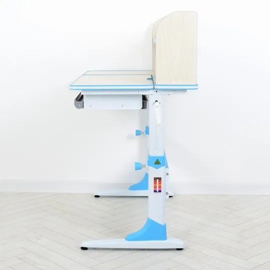 Детская Парта Bambi M 4804(W)-4, с надстройкой, выдвижной ящик, регулируемая высота (Синий) Де купити