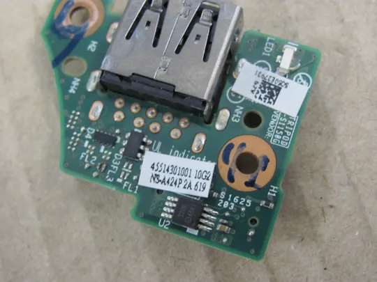 номер0031-36 плата USB NS-A424P NS-B083P для Lenovo  Thinkpad T460S T470S  оригінал Продаж