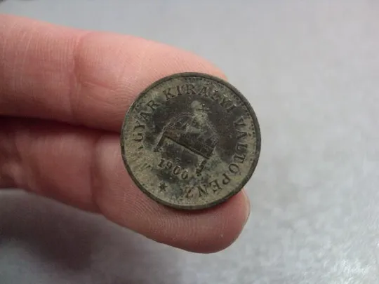 монета австро-венгрия 1 филлер 1900 №9368 З аукціону