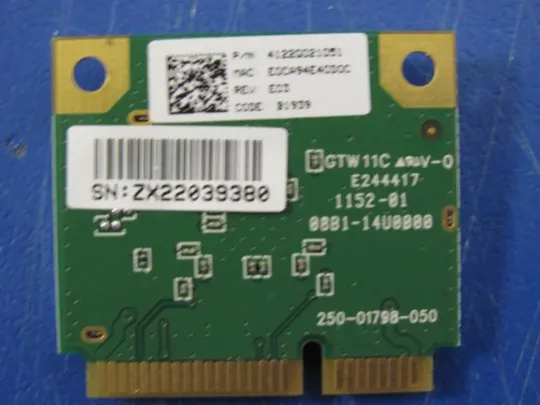 номер0132-16 Wi-Fi модуль 62205ANHMW 695915-001 ANATEL 2178-09-3987 для FUJITSU LIFEBOOK H910 H920 E752 E751 E781 E782 оригінал Інтернет-аукціон