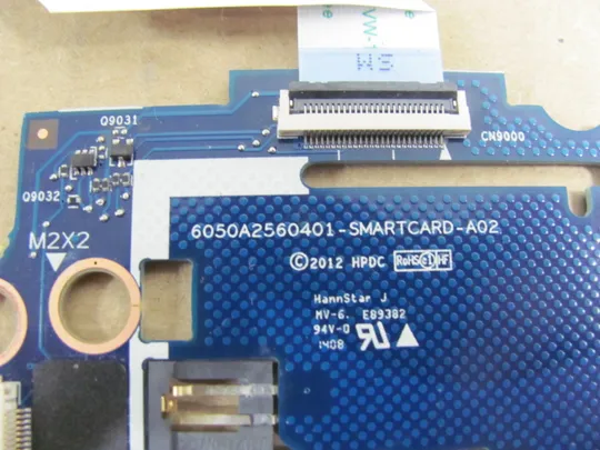номер0243-31 плата Smart Card Reader 6050A2560401 для HP EliteBook 850 840 G1 G2 оригінал Продаж