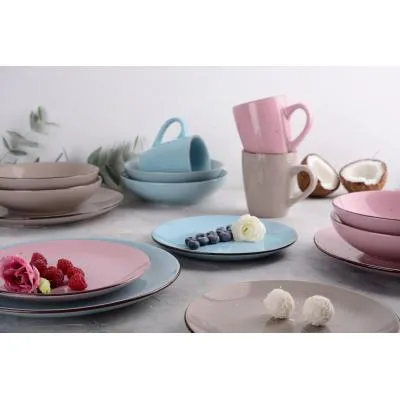 Купити Салатник Limited Edition Terra 650 мл Pink (YF6007-3)