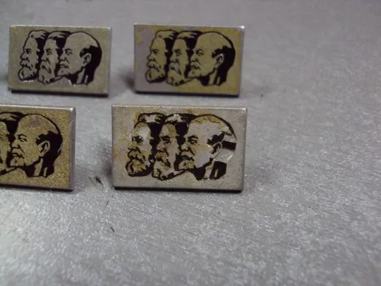 знак ленин маркс энгельс лот 6 шт №1605 Інтернет-аукціон