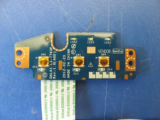 номер0005-8 Кнопка включення LS-7763P для DELL LATITUDE E6530 Оригинал Продаж