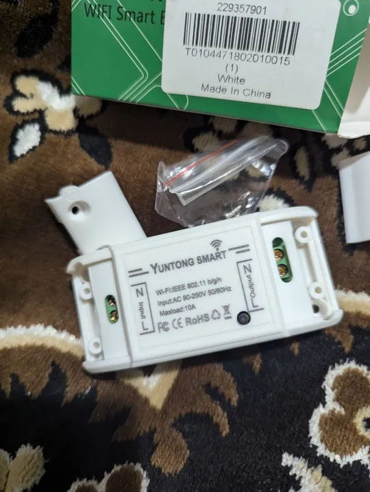 Купити Yuntong Smart WiFi Smart Breaker 10A 90-250v смарт реле