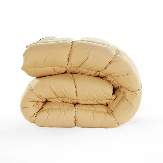 Одеяло закрытое однотонное овечья шерсть (Микрофибра) Двуспальное 180х210 54809 Де купити