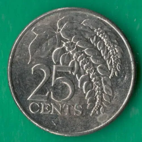 25 центів 2005 року Тринідад і Тобаго [КВ] Ціна