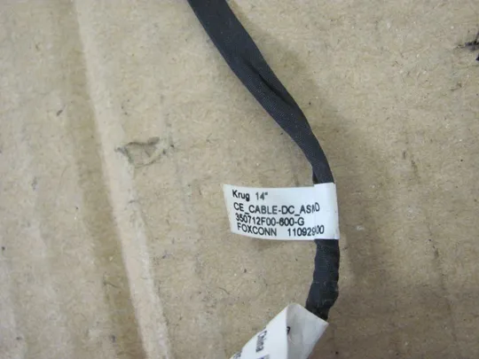 номер0285-31 роз&#039;єм живлення Роз&#039;єм зарядки Гніздо живлення Штекера живлення Зарядний порт Роз&#039;єм адаптера живлення power connector  0XW85C 350712F00-600-G для DELL LATITUDE E5420 оригінал Де купити