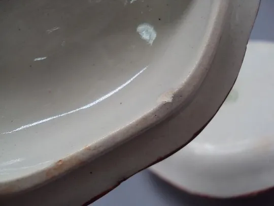 Масленка пионерия агитация фарфор Тверская губерния Калинина размер 10х15,5х11,5х8,3 см №13601 Де купити