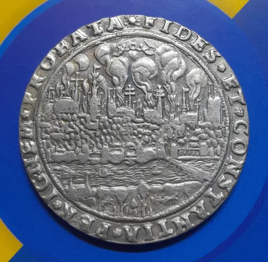 Талер 1629 р. "Торунь в облозі".  Копія. Ціна