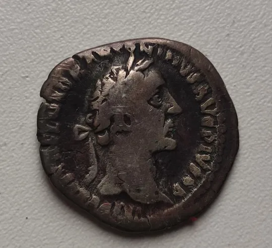 Древняя римская монета богиня мира и спокойствия Транквилитас ,император А.Пий ,серебро vb364 Ціна