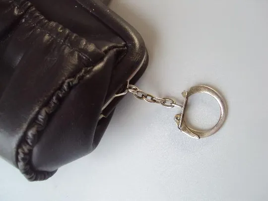 Кошелек маленький кожзам б/у №10330 Недорого