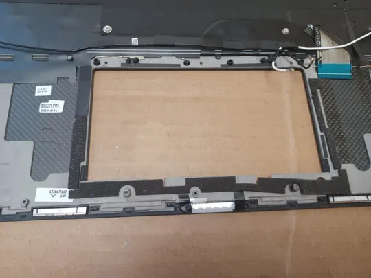 номер1056-6 Кришка панель палмрест 00DJYF клавіатура робоча для DELL XPS 17 9720 Precision 5770  топкейс Верхня панель палмрест cover-C оригінал в Україні