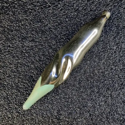 фото, Елочная игрушка "сосулька" из металла и декоративным переходом