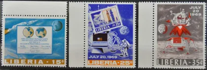 фото, Либерия Космос Аполло-11 1969