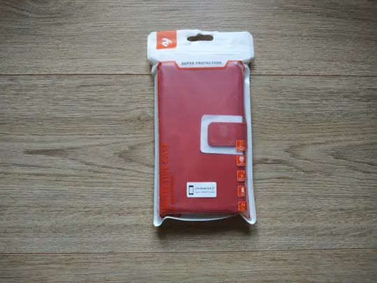 Чехол книжка універсальний SILK TOUCH 6 - 6.5" [2E-UNI-6-6.5-HDST-CRD] чохол + скло в подарунок! Ціна