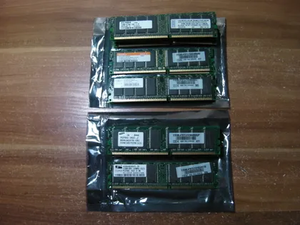 фото, 512 МБ / 512 MB ДДР / ДДР1 DDR-333 PC-2700 Elpida Hynix Nanya Samsung ProMOS IBM 38L4797 & ІВМ 38L4802 Intel & AMD з США