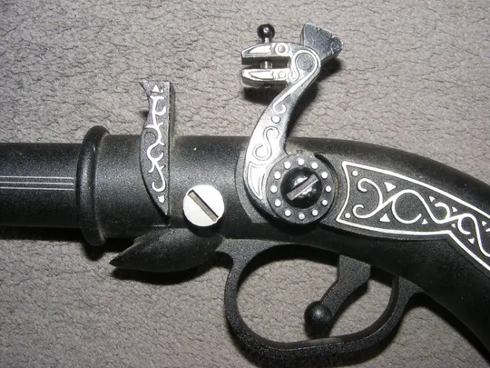 Купити Пистолет чугун макет XVIII кремниевый с ударно-кремниевым замком Винтаж