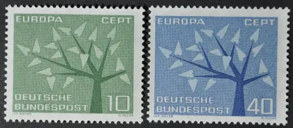 фото, ФРГ Европа СЕПТ 1962
