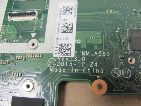 615-12 материнська плата РОБОЧА  NM-A581 01AW324  i5-6200U  для Lenovo ThinkPad T460 оригінал в Україні