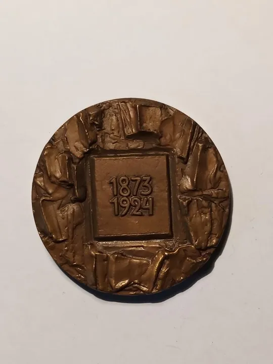 Купити Настольная памятная медаль “Валерий Брюсов 1873-1924"