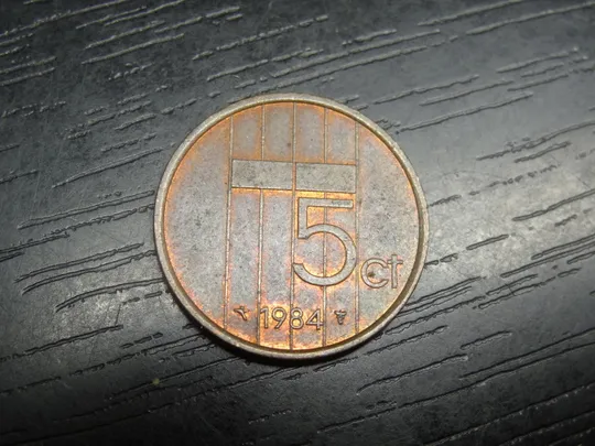5 центів 1984 Нідерланди Ціна
