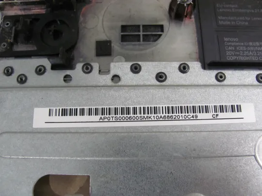 730-2  Кришка панель палмрест AP0TS000600  для Lenovo ThinkPad E550 E555 E560 E565 оригінал в Україні