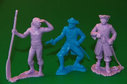 Купити ПІРАТИ пираты MARX 60мм  зроблено в США 6 штук