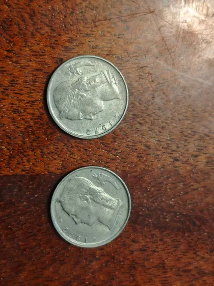 фото, Бельгія 1 франк 1972 BELGIË